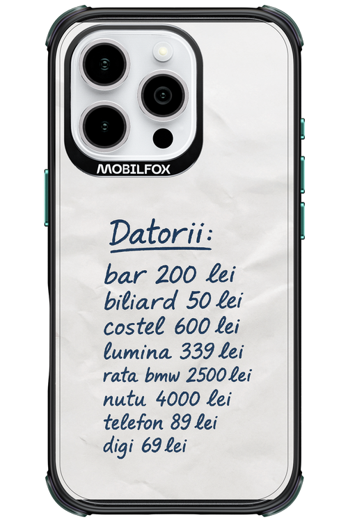 The List - Apple iPhone 16 Pro