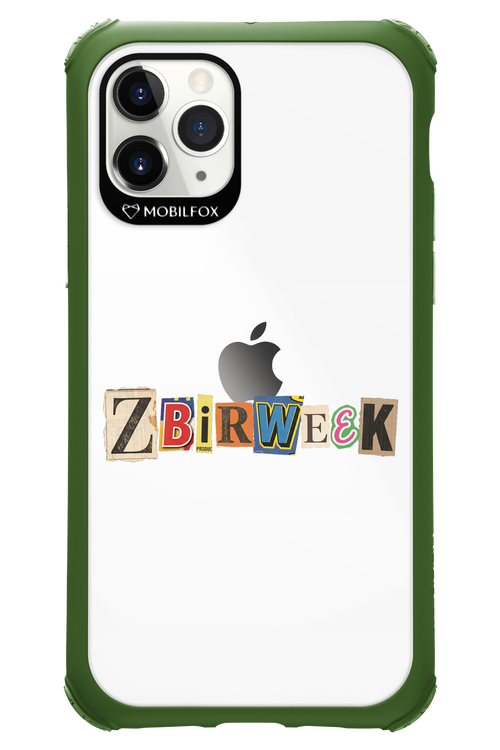 Zbirweek (transparent) 2.0 - Apple iPhone 11 Pro