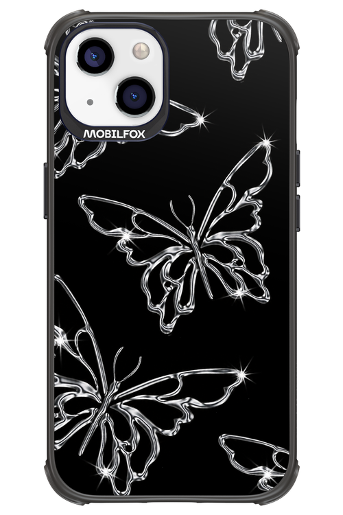 Silver Butterfly 2.0 - Apple iPhone 13