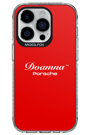 Doamna Porsche (red) - Apple iPhone 14 Pro