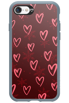 Christmas Hearts - Apple iPhone 8