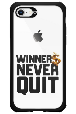 Winners Never Quit - Apple iPhone 8