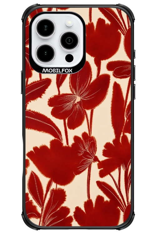 Burgundy Flowers 2.0 - Apple iPhone 16 Pro Max