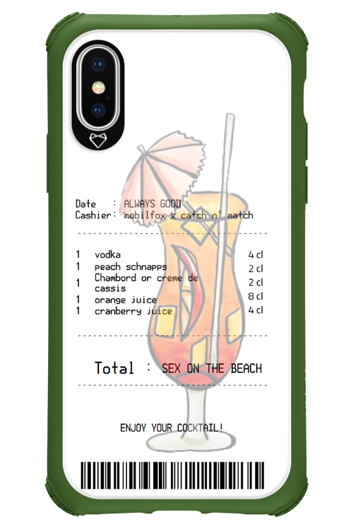 sex on the beach cocktail - Apple iPhone X