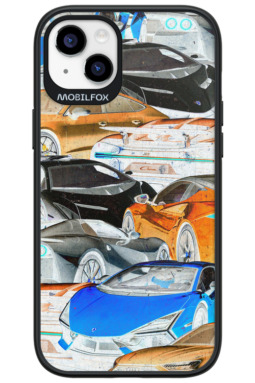 Car Montage Negative - Apple iPhone 14 Plus
