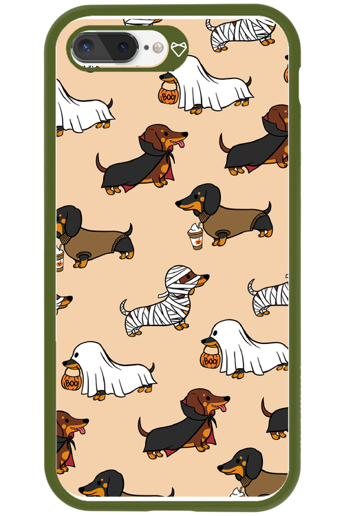 Scary Dachshund - Apple iPhone 8 Plus
