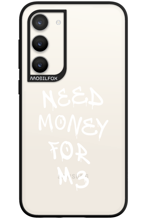 Need M3 Transparent White - Samsung Galaxy S23 Plus