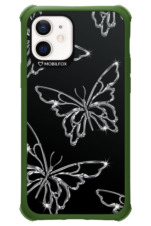 Silver Butterfly 2.0 - Apple iPhone 12