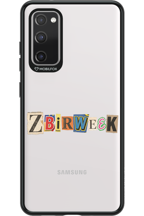 Zbirweek (transparent) 2.0 - Samsung Galaxy S20 FE