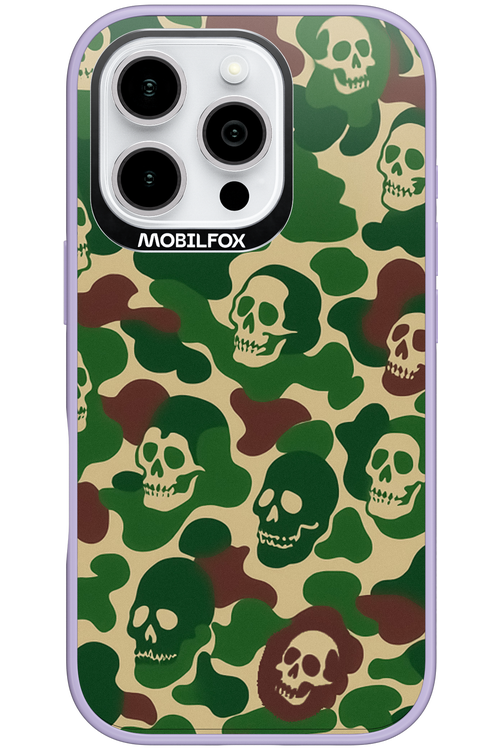 Camo Skull - Apple iPhone 16 Pro