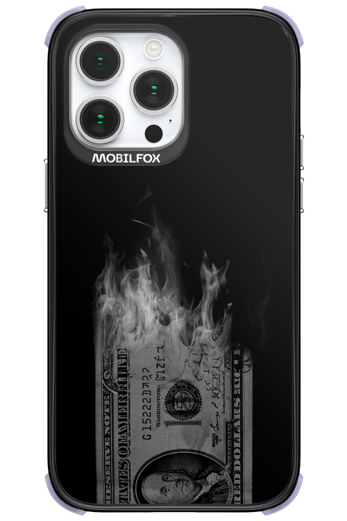 Money Burn B&W 2.0 - Apple iPhone 14 Pro Max