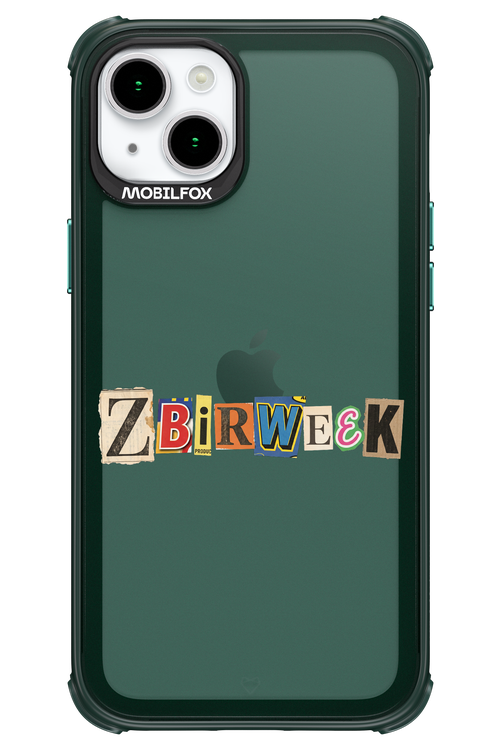 Zbirweek (transparent) 2.0 - Apple iPhone 15 Plus