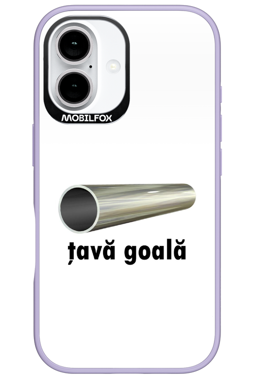 Țavă Goală White - Apple iPhone 16