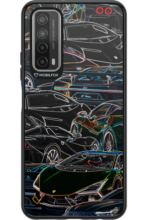 Car Montage Effect - Huawei P Smart 2021