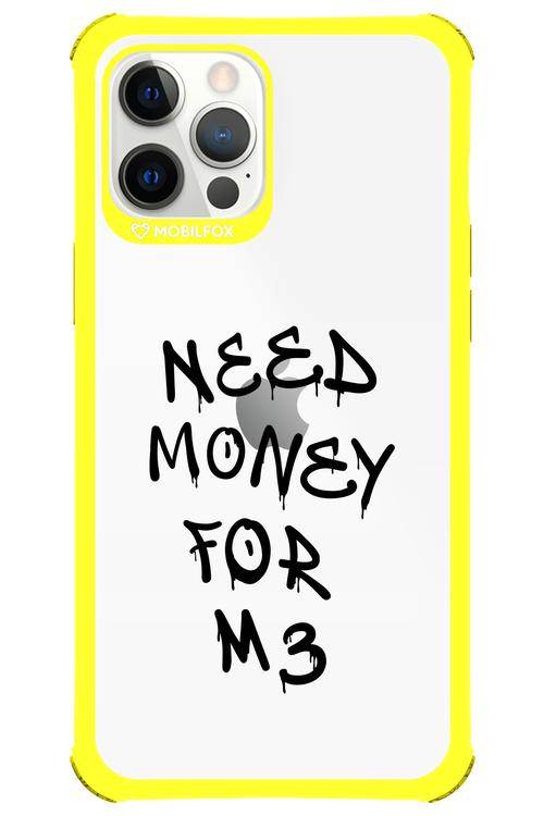 Need M3 Transparent Black - Apple iPhone 12 Pro Max