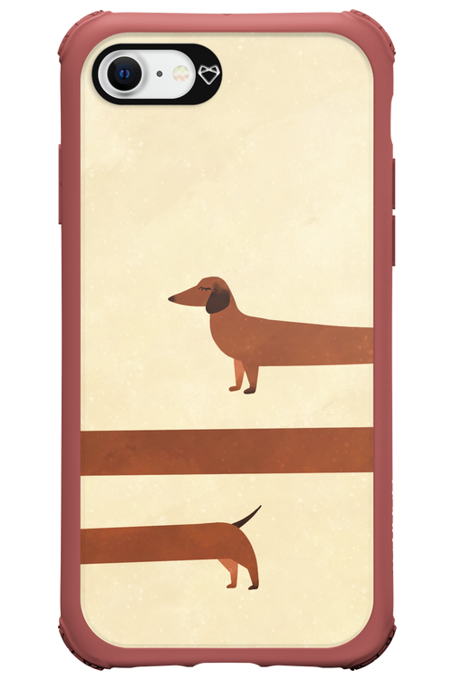 Stretchy Dog - Apple iPhone SE 2022