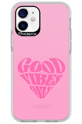 Good Vibes Heart - Apple iPhone 12