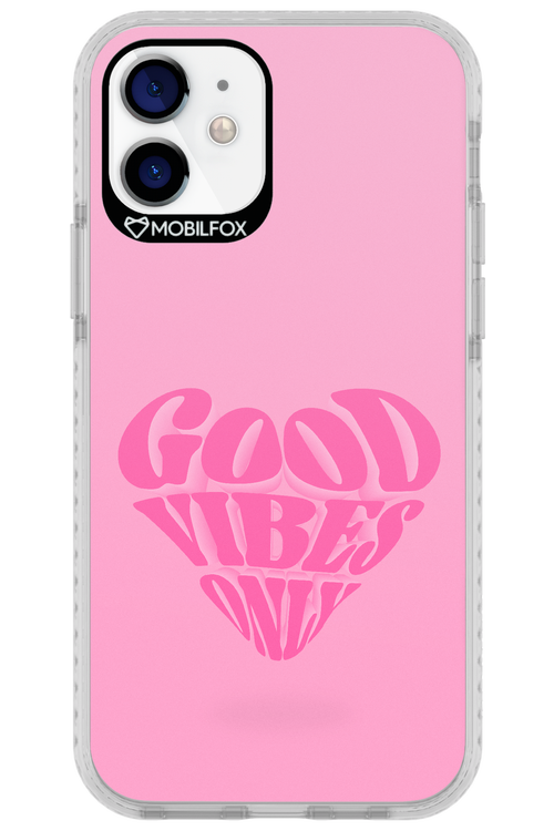 Good Vibes Heart - Apple iPhone 12