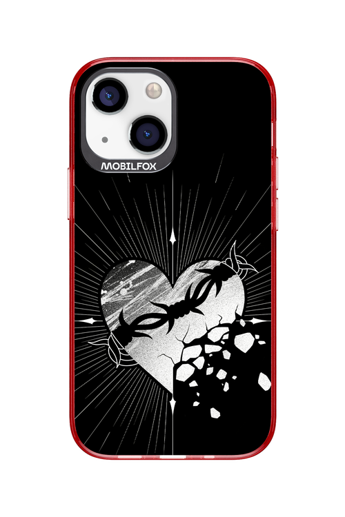 Fehér Szív 2.0 - Apple iPhone 13 Mini