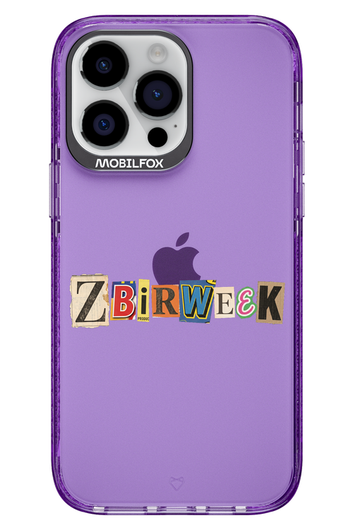 Zbirweek (transparent) 2.0 - Apple iPhone 14 Pro Max