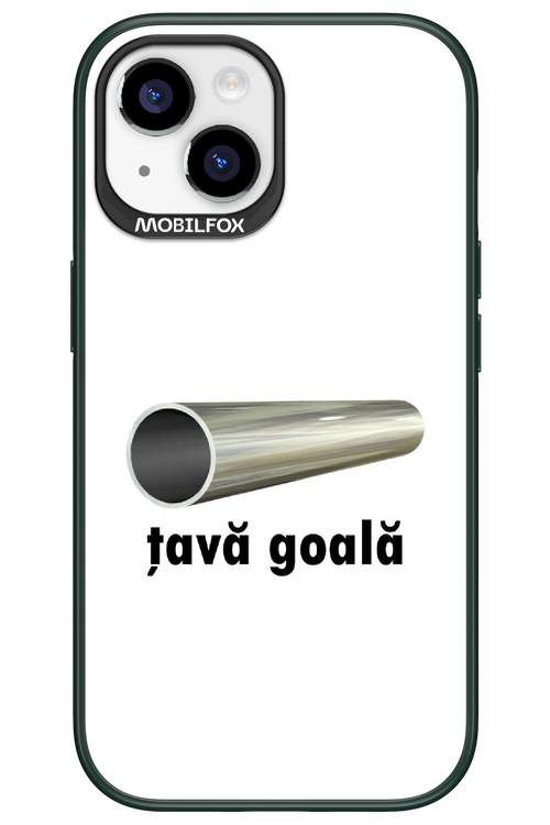 Țavă Goală White - Apple iPhone 15