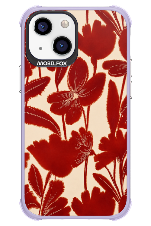 Burgundy Flowers 2.0 - Apple iPhone 13 Mini