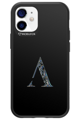 ⁠ ⁠Azteca A Chrome Logo - Apple iPhone 12 Mini