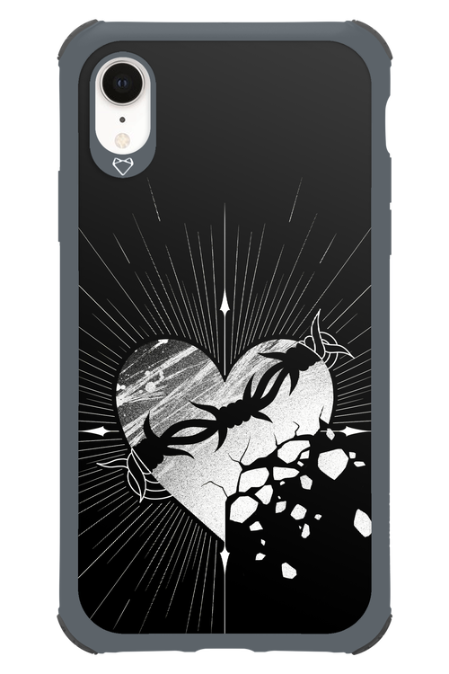 Fehér Szív - Apple iPhone XR