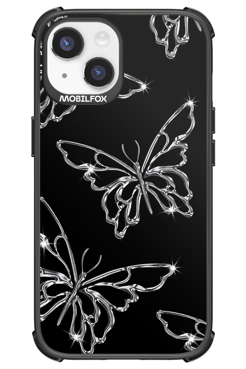Silver Butterfly 2.0 - Apple iPhone 14