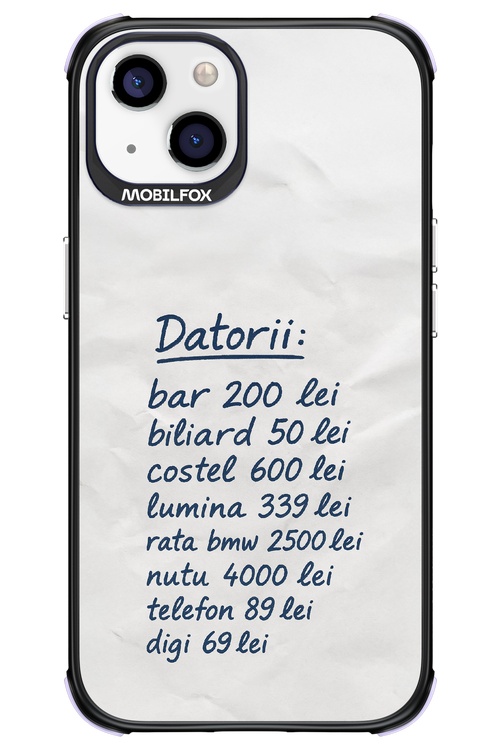 The List - Apple iPhone 13