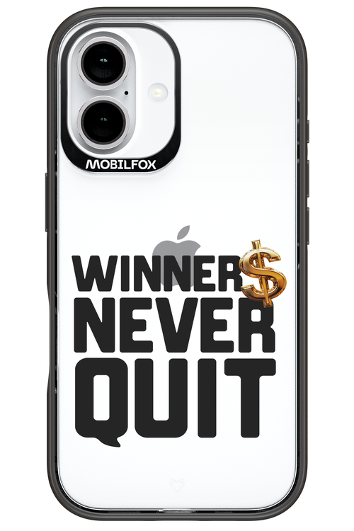 Winners Never Quit - Apple iPhone 16