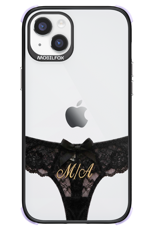 Black Panties Transparent 2.0 - Apple iPhone 14 Plus