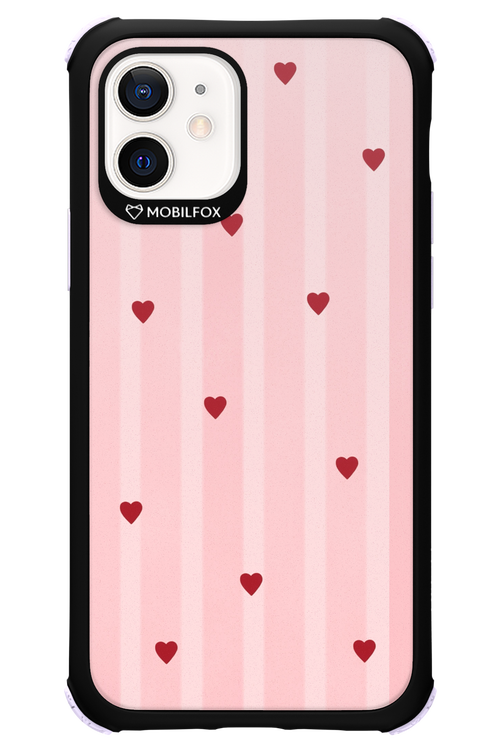 Red Little Hearts 2.0 - Apple iPhone 12