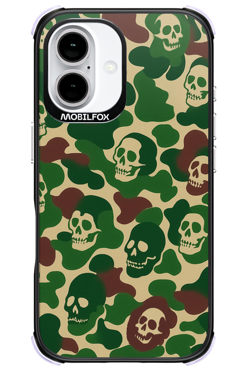 Camo Skull - Apple iPhone 16
