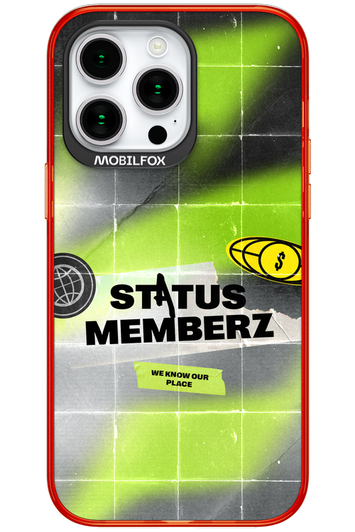Status Memberz - Apple iPhone 15 Pro Max