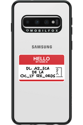 Hello My Name Is (nude) - Samsung Galaxy S10
