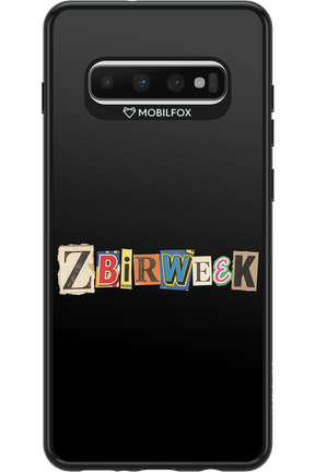 Zbirweek (black) 2.0 - Samsung Galaxy S10+