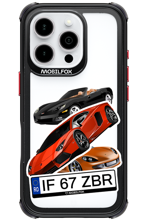 Car Sticker 2.0 - Apple iPhone 16 Pro