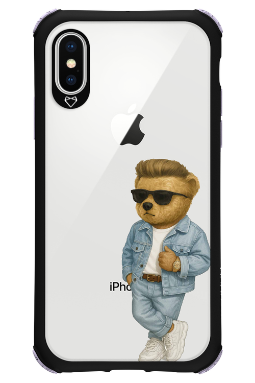 Gamibear (Transparent) - Apple iPhone X