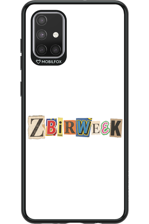 Zbirweek (white) 2.0 - Samsung Galaxy A71