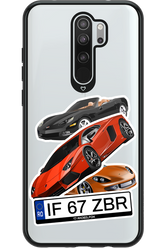 Car Sticker 2.0 - Xiaomi Redmi Note 8 Pro