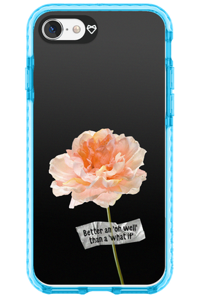 Flower Black - Apple iPhone SE 2020