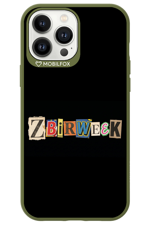 Zbirweek (black) 2.0 - Apple iPhone 13 Pro Max