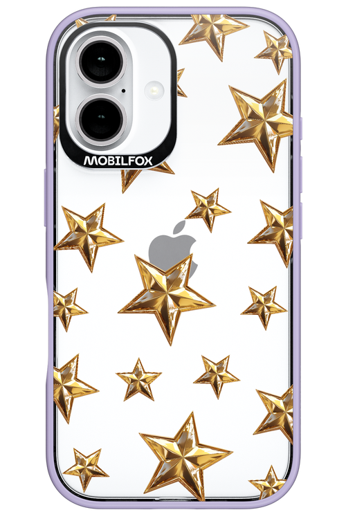 Gold Stars - Apple iPhone 16