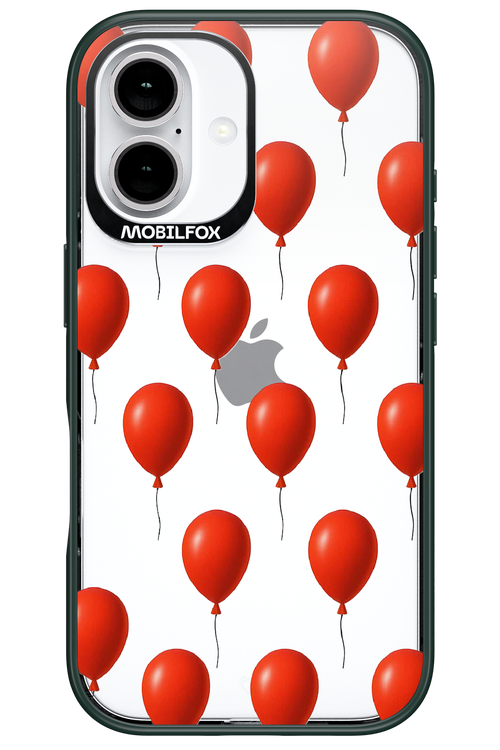 Red Balloons - Apple iPhone 16