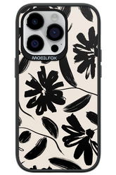 Monochrome Flowerss 2.0 - Apple iPhone 14 Pro