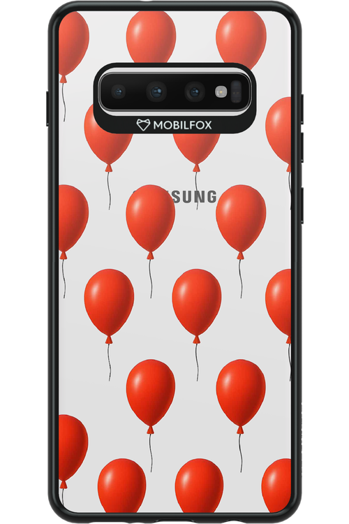 Red Balloons - Samsung Galaxy S10+