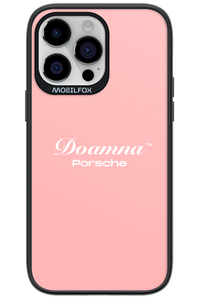 Doamna Porsche (pink) - Apple iPhone 14 Pro Max
