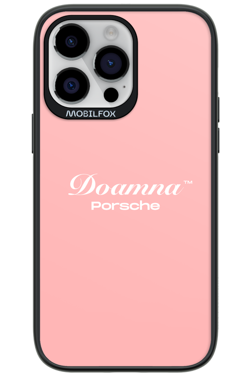 Doamna Porsche (pink) - Apple iPhone 14 Pro Max