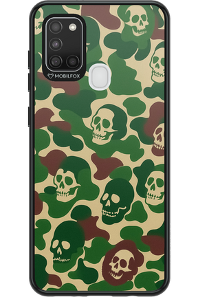 Camo Skull - Samsung Galaxy A21 S